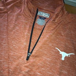Men’s Dri-Fit Texas Longhorns 1/4 Zip Large